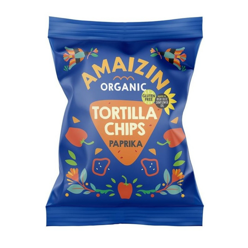 Tortilla Chips Paprika 75g Amaizin