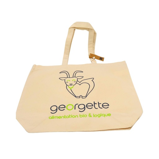Grand sac en coton bio Georgette