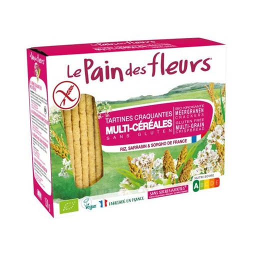 Tartines Multi Céréales 150gr Le Pain des Fleurs