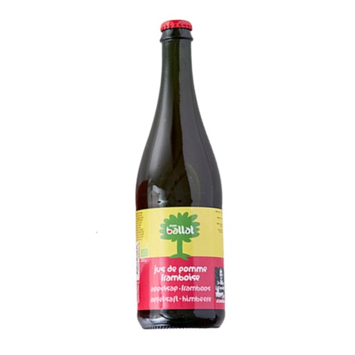 Jus de pomme Framboise bio 75cl Marc Ballat