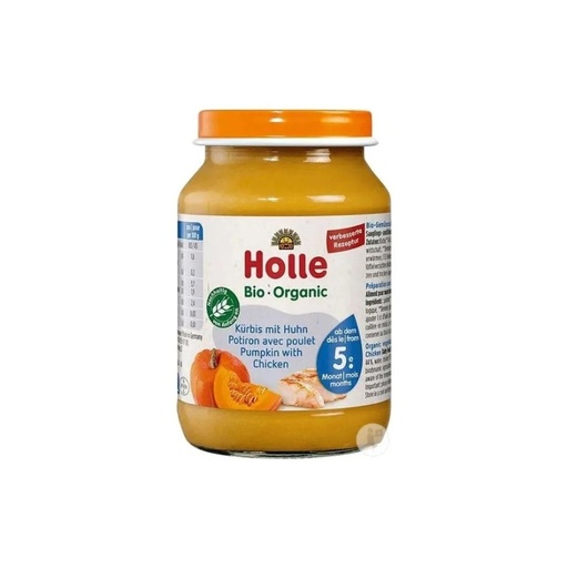 Puree Potiron Poulet 190gr Holle