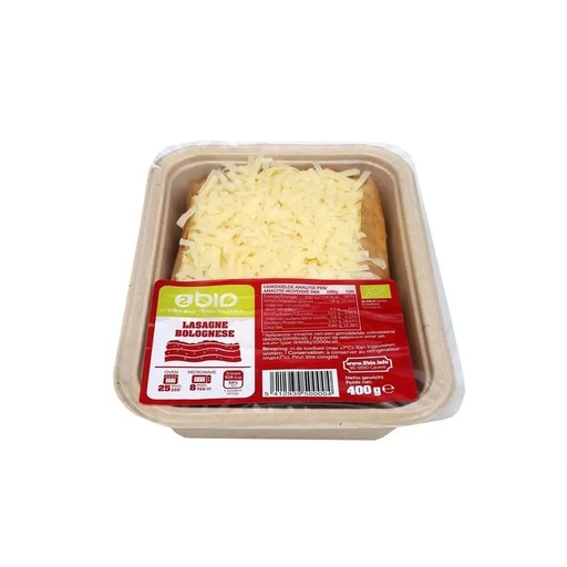 Lasagne Bolognese 400gr 2BIO