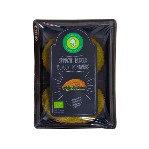 Burger Epinard 2pc Paddestoel