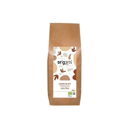 Farine Blé 75% 1kg Origami