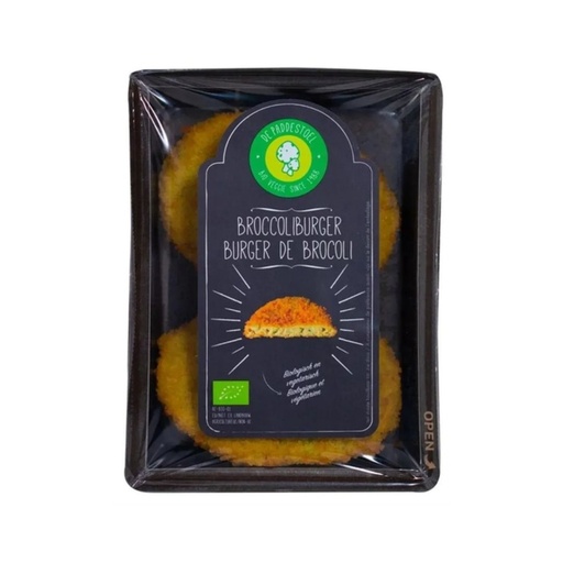 Burger Brocoli 2pc Paddestoel