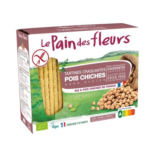 Tartines Pois Chiches 150g Le Pain Des Fleurs