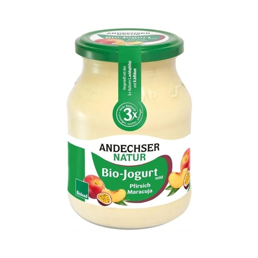 Yaourt Peche Passion 500gr Andechser