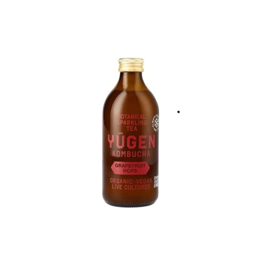 Kombucha Pamplemousse Houblon 325 ml Yugen 