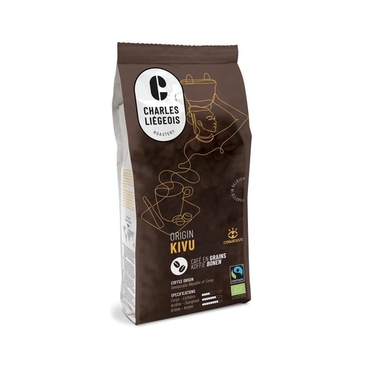 Cafe Kivu Grains 250gr Charles Liegeois