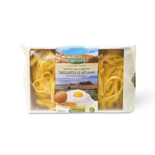 Tagliatelle aux oeufs 250gr Bioidea