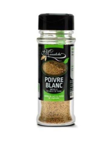 Poivre Blanc Moulu Masalchi 40G