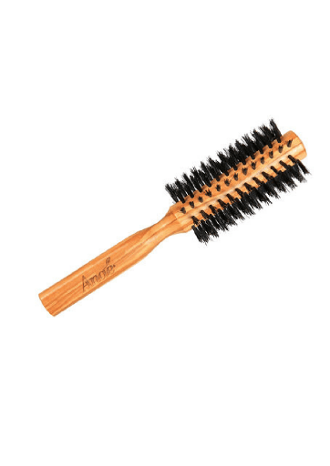 Brosse Cheveux Bois D'Olivier Ronde Anae