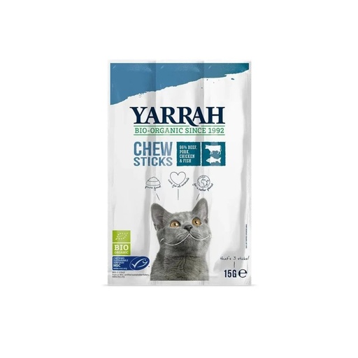 Yarrah Chat Batonnet Poisson 15g