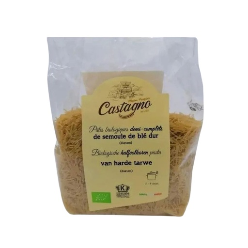 Vermicelle Demi Complet 500gr Castagno
