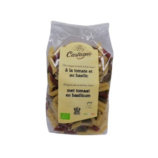 Fusili Tricolore Betterave Basilic 500gr Castagno