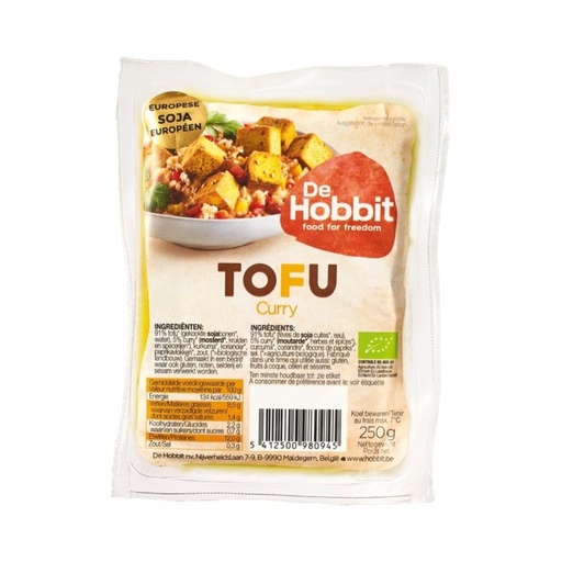 Tofu Curry 250gr De Hobbit