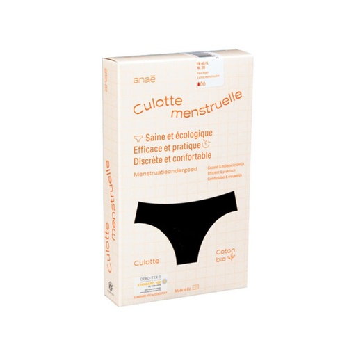 Culotte Menstruelle Flux Modéré T36 S Anae