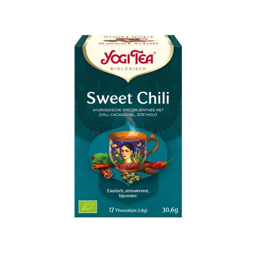 Sweet Chili 17pc Yogi Tea